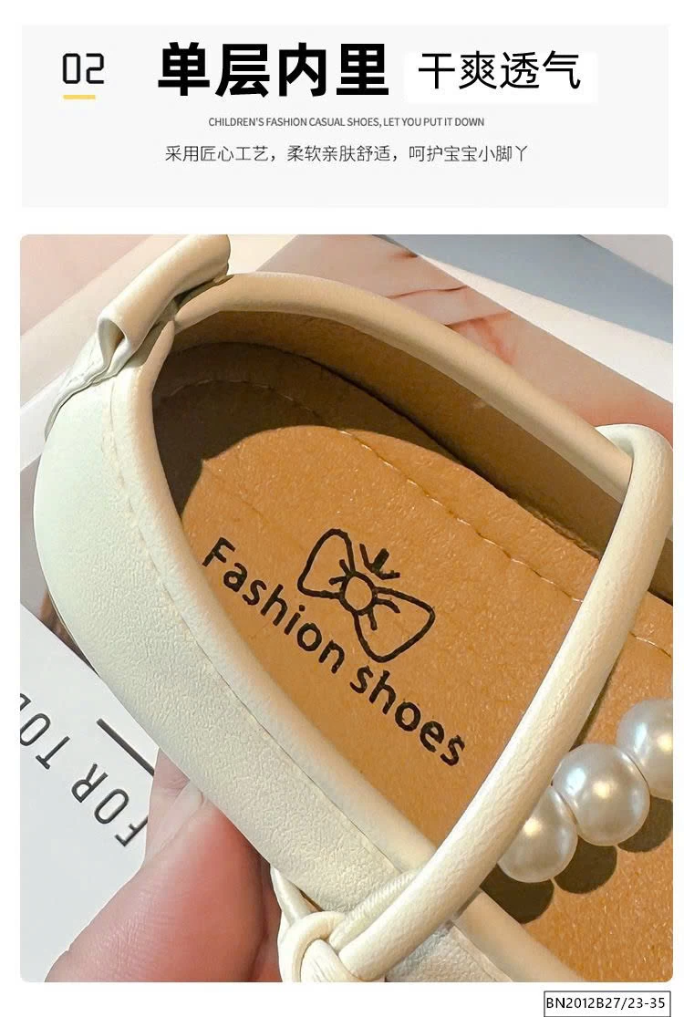 GIÀY BÚP BÊ QUAI ĐÍNH NGỌC BG