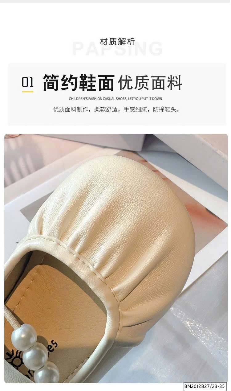 GIÀY BÚP BÊ QUAI ĐÍNH NGỌC BG