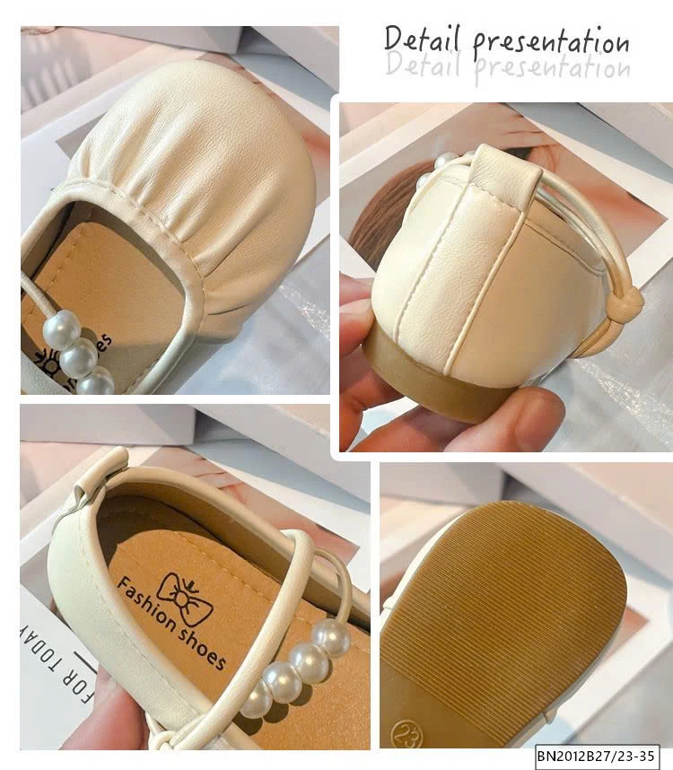 GIÀY BÚP BÊ QUAI ĐÍNH NGỌC BG