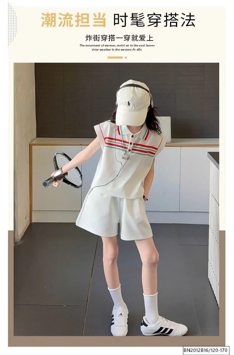 BỘ THỂ THAO SÁT NÁCH MÙA HÈ BÉ GÁI