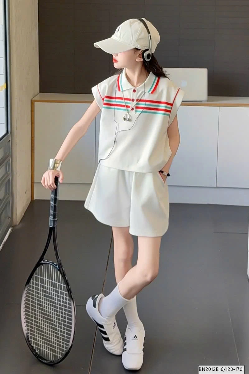 BỘ THỂ THAO SÁT NÁCH MÙA HÈ BÉ GÁI