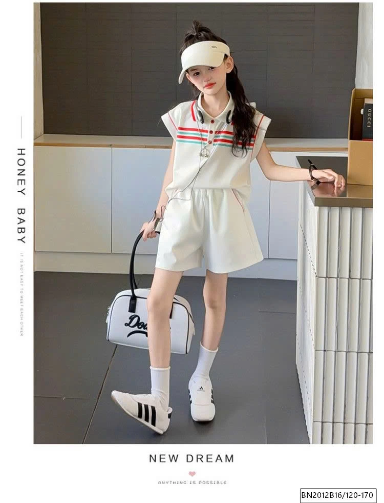 BỘ THỂ THAO SÁT NÁCH MÙA HÈ BÉ GÁI