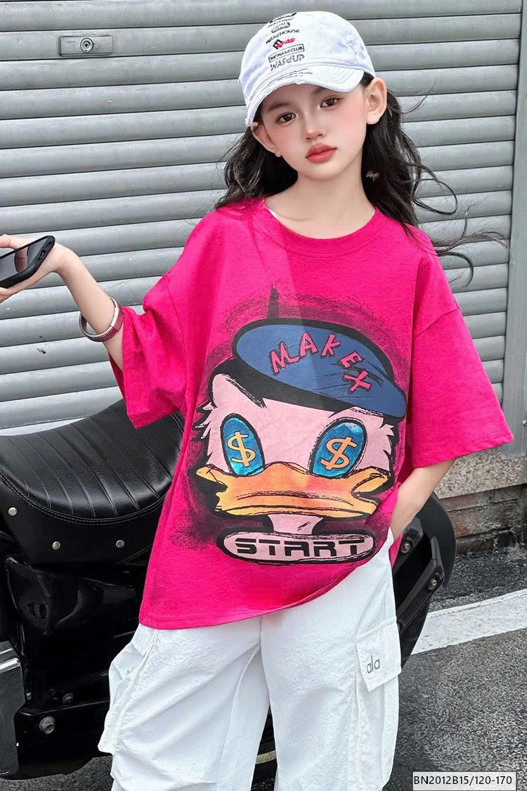 ÁO THUN DONAL HỒNG MIX QUẦN TRẮNG TÚI HỘP