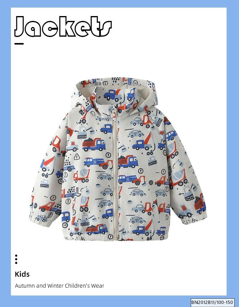 ÁO KHOÁC GIÓ 2 LỚP HÌNH OTO MALWEE