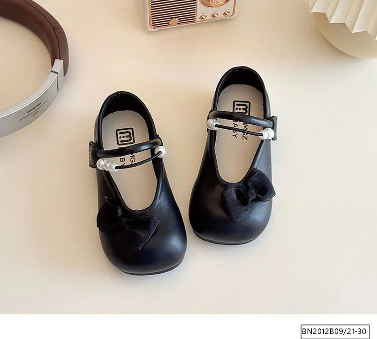 GIÀY BÚP BÊ QUAI MẢNH GẮN NƠ