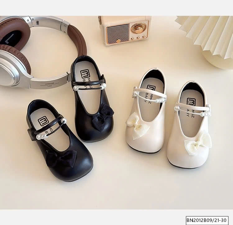 GIÀY BÚP BÊ QUAI MẢNH GẮN NƠ