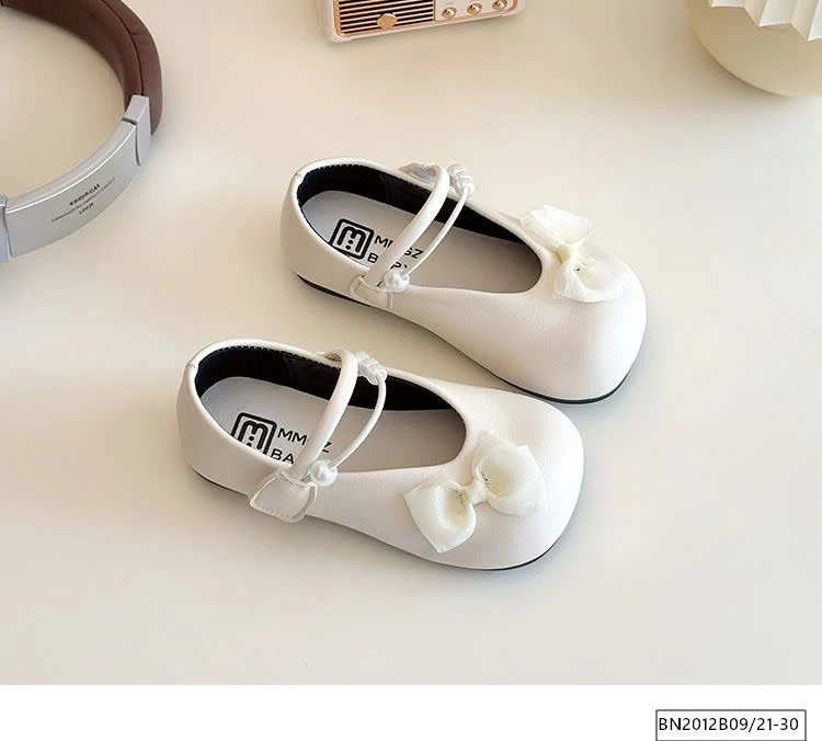 GIÀY BÚP BÊ QUAI MẢNH GẮN NƠ