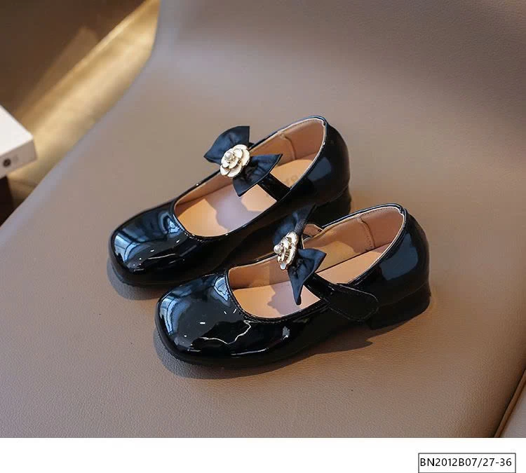 GIÀY BÚP BÊ DA BÓNG QUAI THẮT NƠ