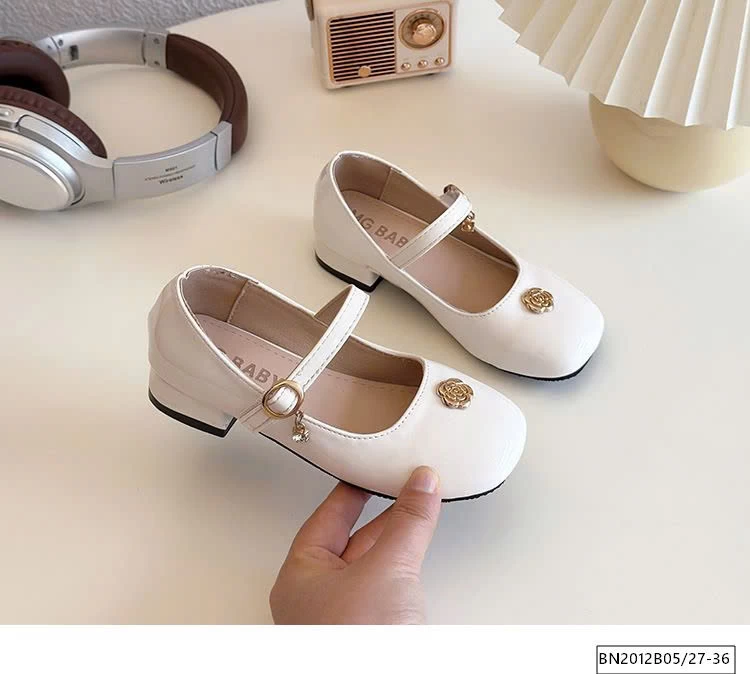 GIÀY BÚP BÊ HOA TRÀ TIỂU THƯ CAO GÓT