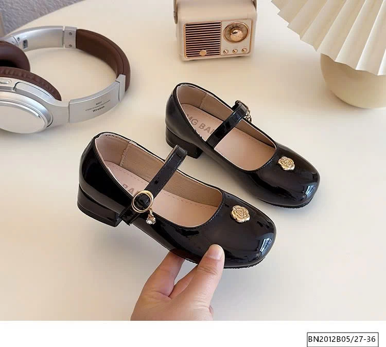 GIÀY BÚP BÊ HOA TRÀ TIỂU THƯ CAO GÓT