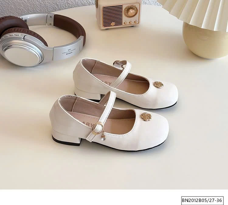 GIÀY BÚP BÊ HOA TRÀ TIỂU THƯ CAO GÓT