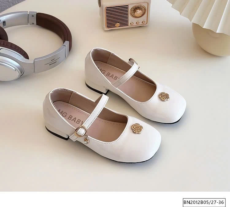 GIÀY BÚP BÊ HOA TRÀ TIỂU THƯ CAO GÓT