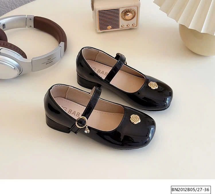 GIÀY BÚP BÊ HOA TRÀ TIỂU THƯ CAO GÓT