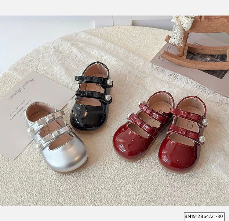 GIÀY BÚP BÊ DA BÓNG 2 QUAI