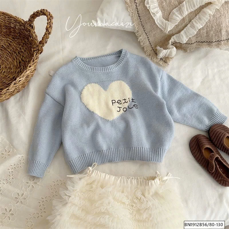 ÁO LEN XANH TRÁI TYM