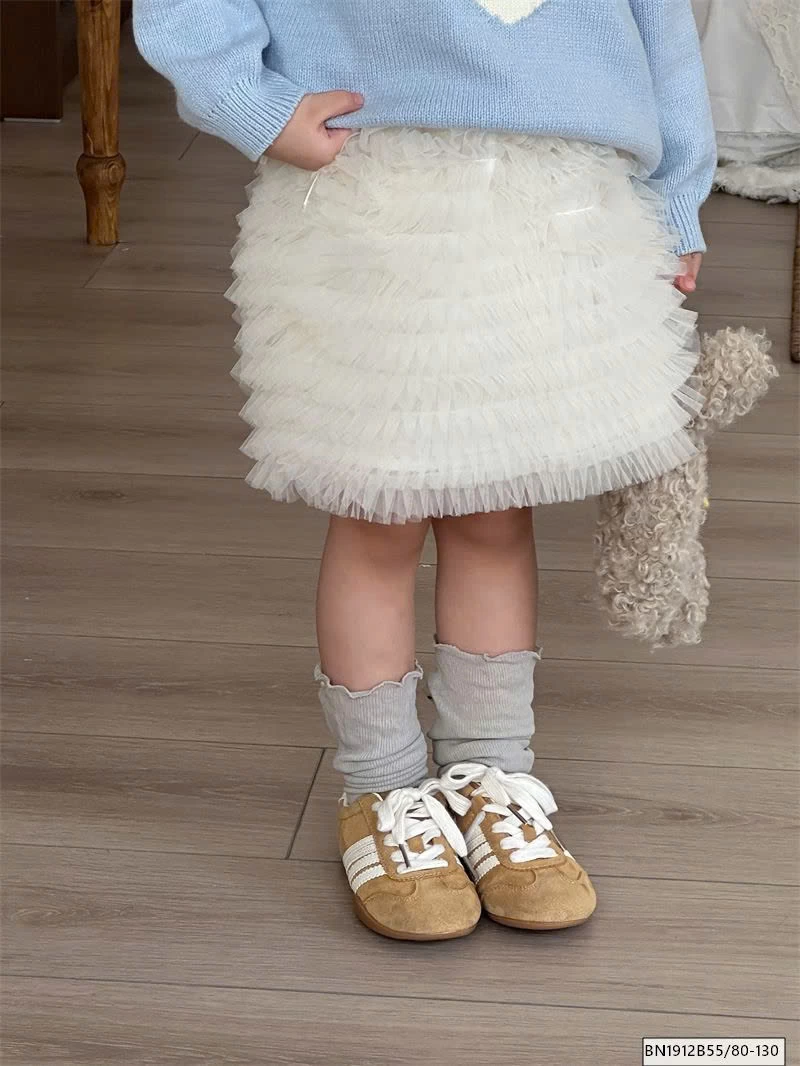 CHÂN VÁY REN TẦNG