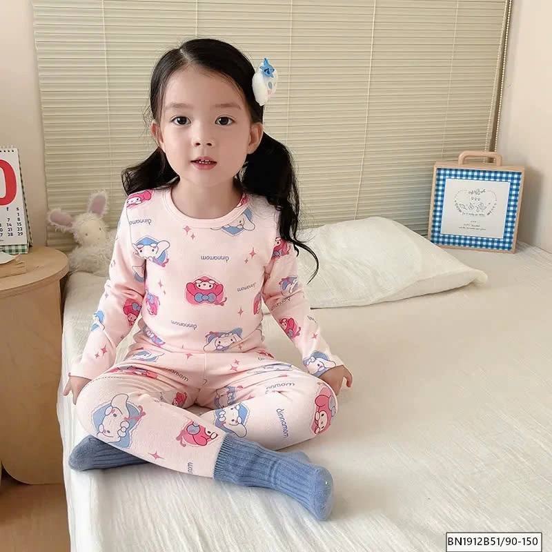 BỘ COTTON MẶC NHÀ HỌA TIẾT