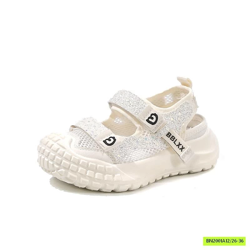 SANDAL LƯỚI ĐẾ ĐINH BLING BÉ GÁI