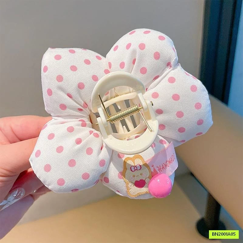 SÉT 4 KẸP TÓC HOA CHO BÉ