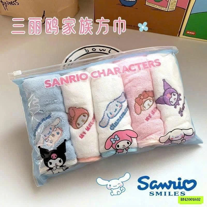 SÉT 5 KHĂN MẶT SIÊU MỀM