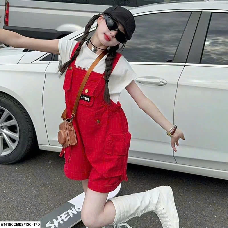 SET ÁO THUN MIX YẾM JEAN BÉ GÁI