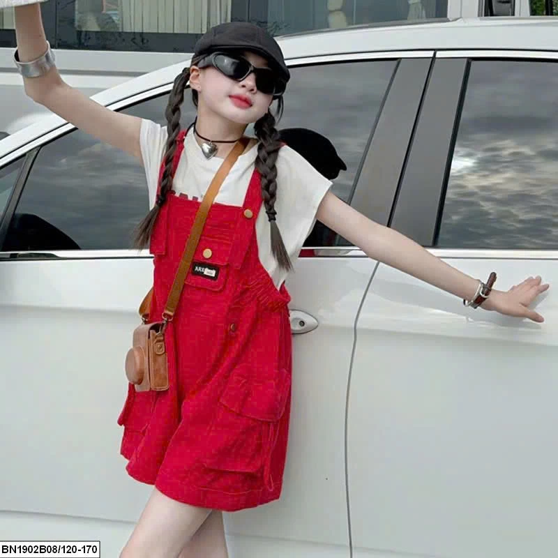 SET ÁO THUN MIX YẾM JEAN BÉ GÁI