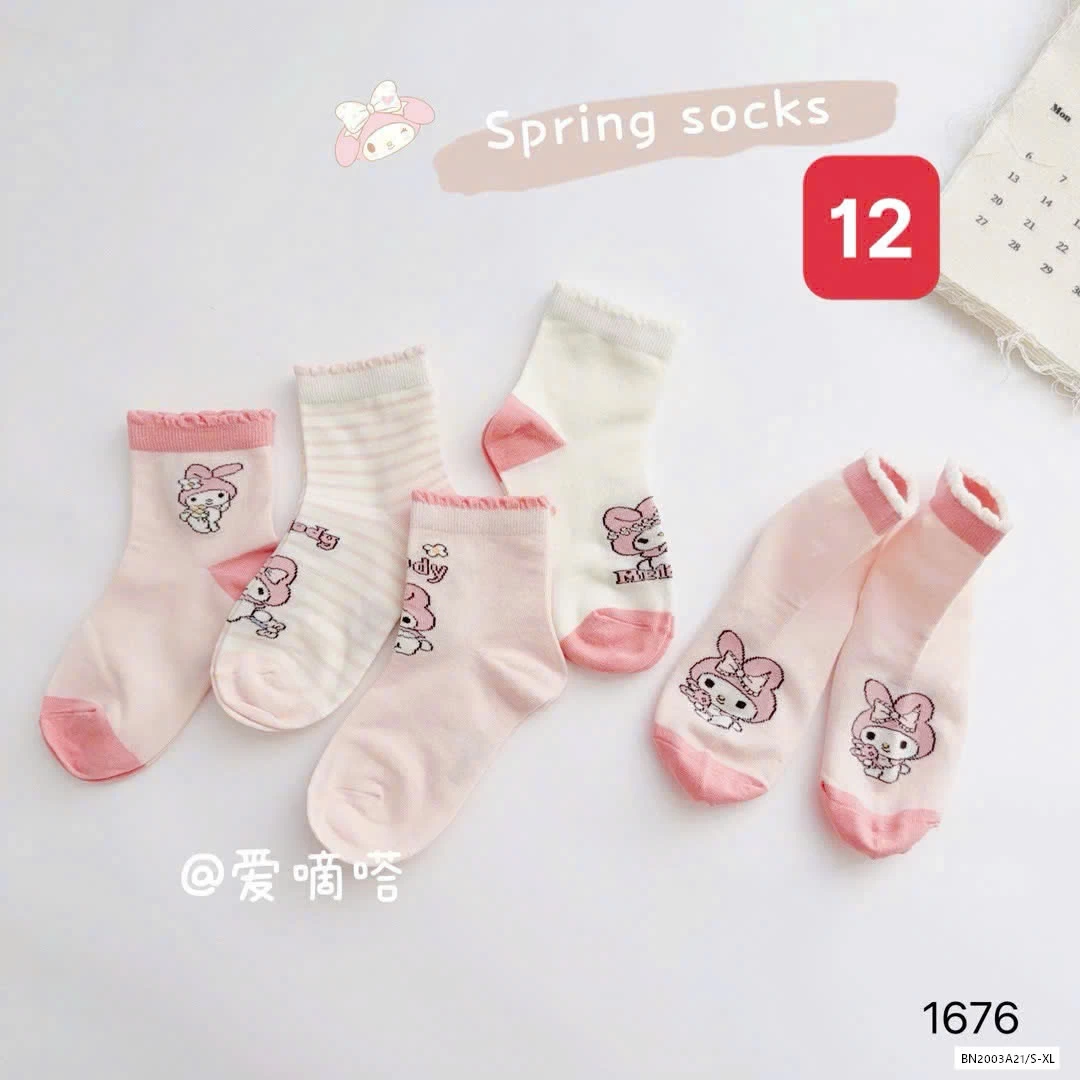 SÉT 10Đ TẤT LƯỚI DỄ THƯƠNG