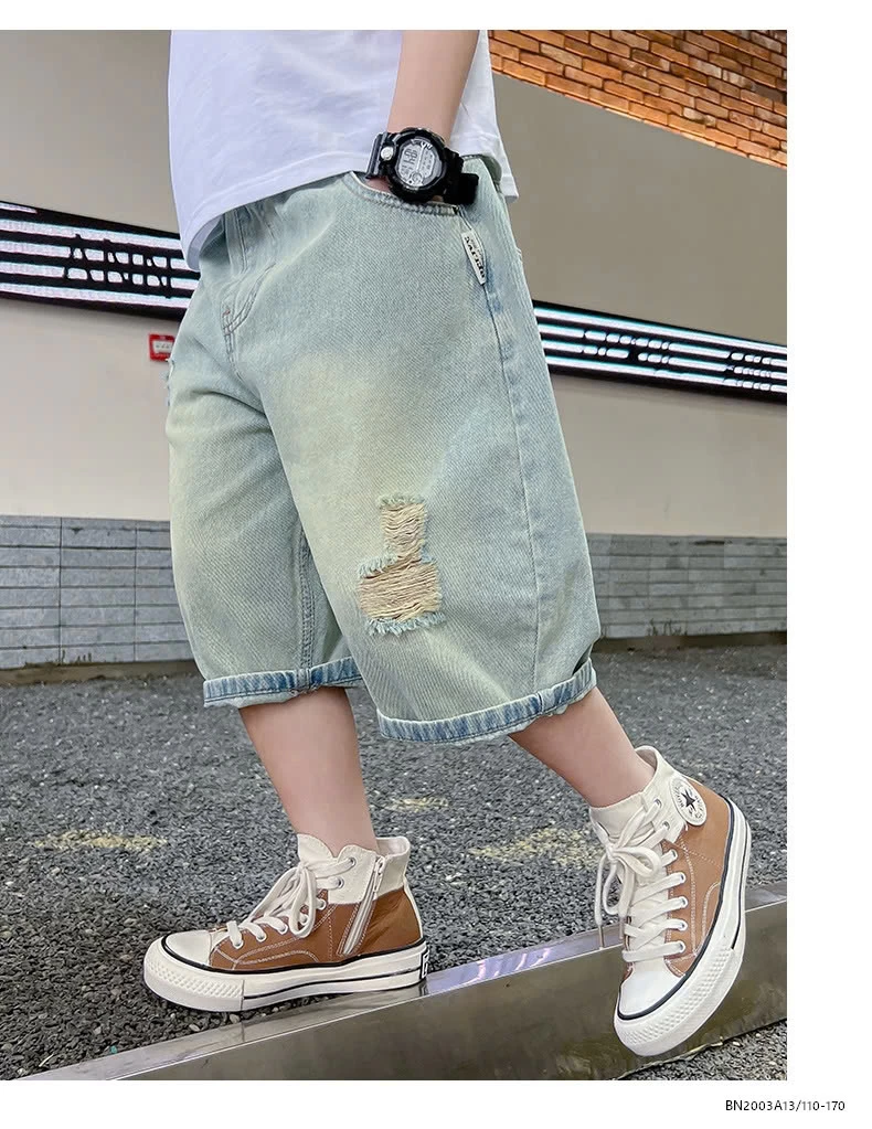 SHORT JEANS THÊU MÁC TÚI SZ ĐẠI