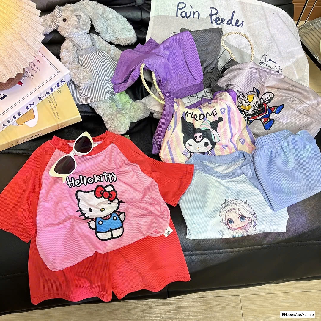 BỘ THUN HOẠT HÌNH DỄ THƯƠNG