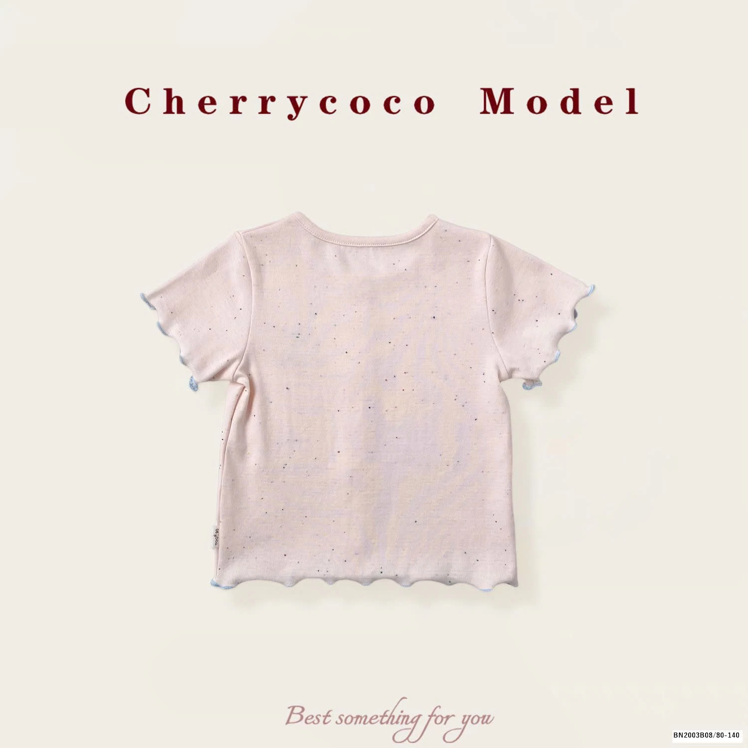 ÁO THUN MUỐI TIÊU VIỀN BÈO BÉ GÁI CHERYCOCO