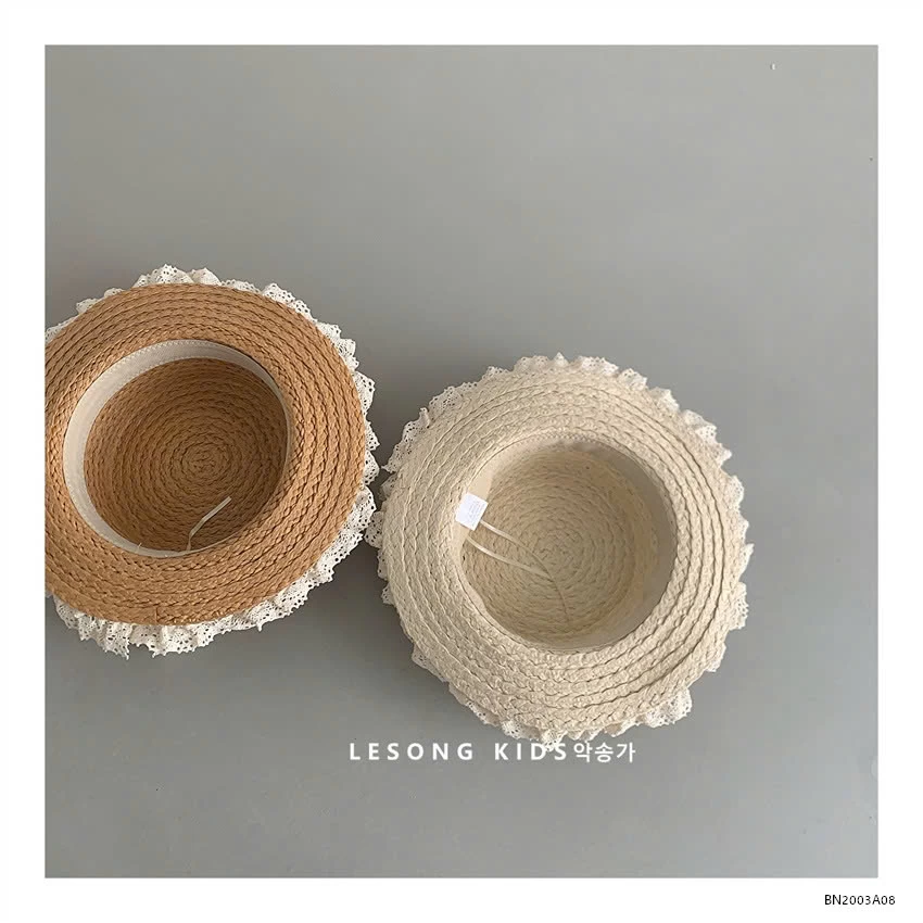 MŨ CÓI RỘNG VÀNH VIỀN REN