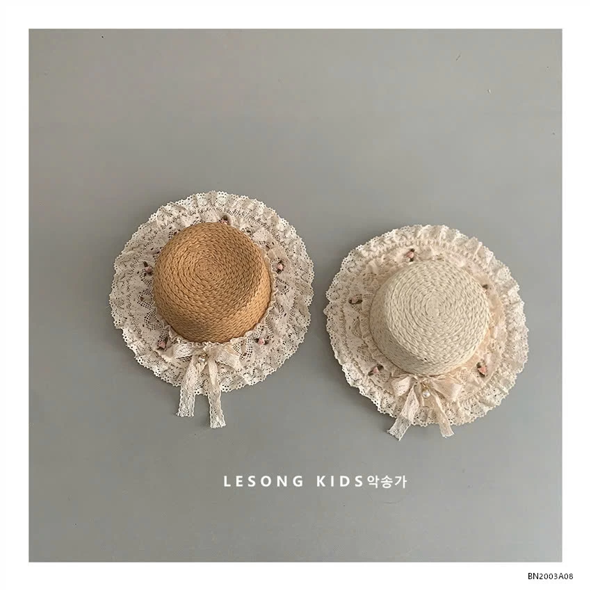 MŨ CÓI RỘNG VÀNH VIỀN REN