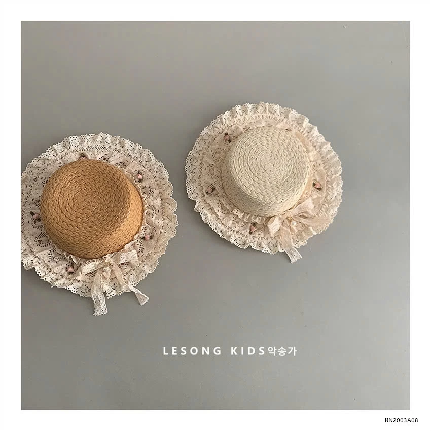 MŨ CÓI RỘNG VÀNH VIỀN REN