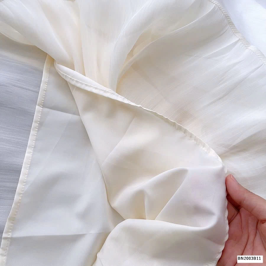 CHÂN VÁY LỤA MIDI