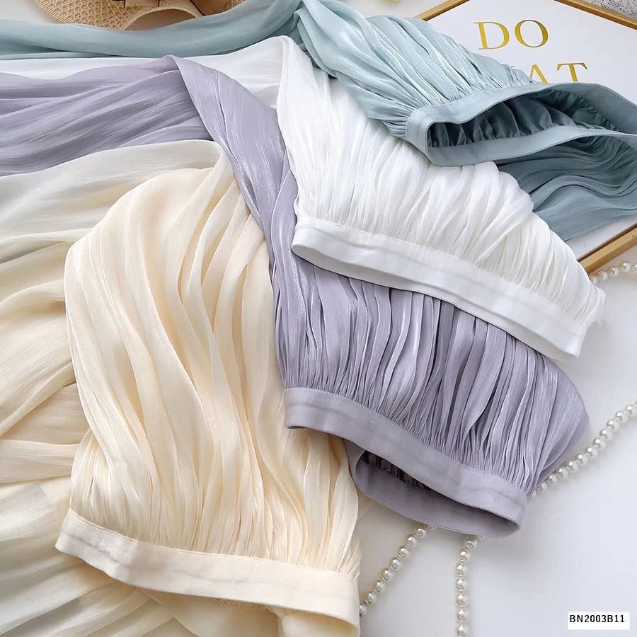 CHÂN VÁY LỤA MIDI