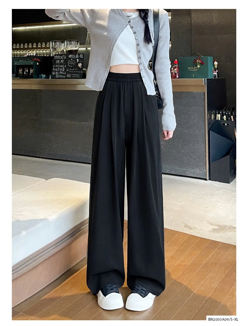 JEANS TENCEL SUÔNG CẠP CHUN