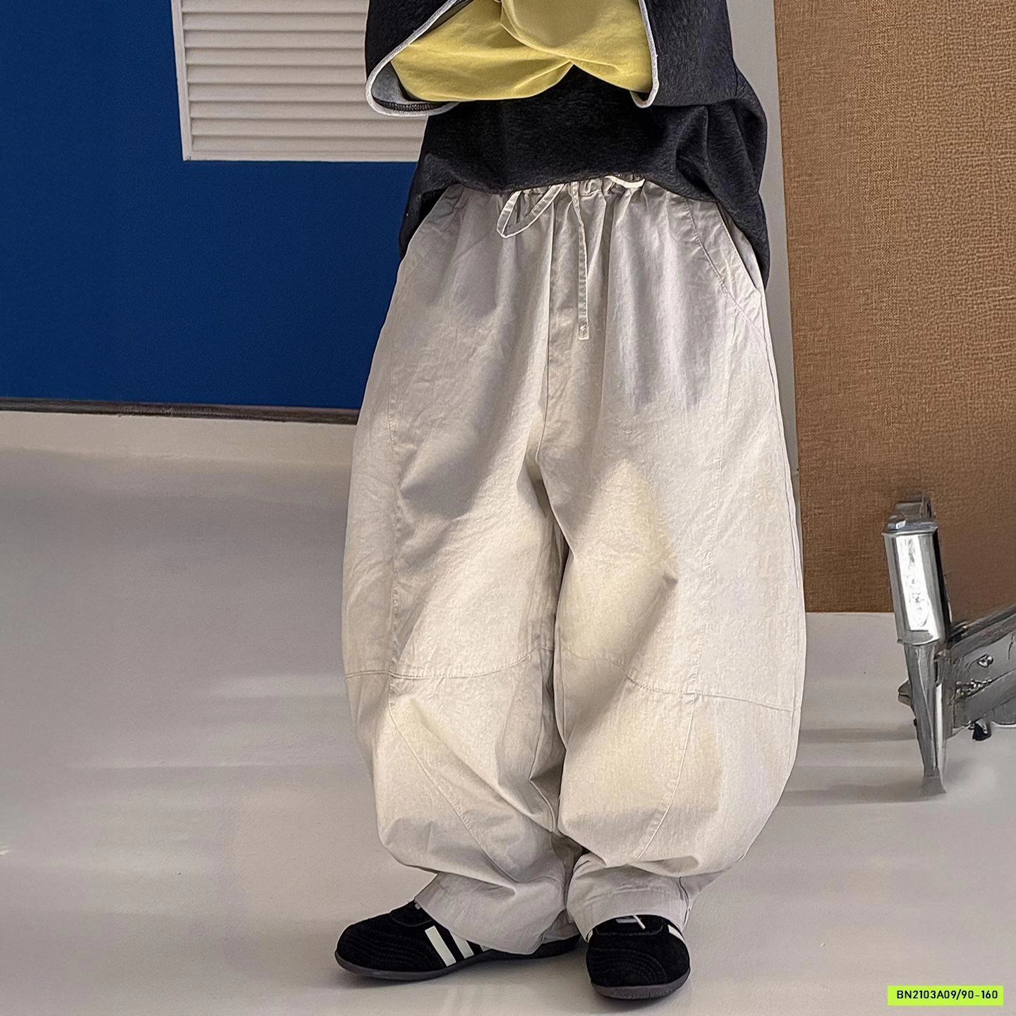 ÁO THUN DONAL XÁM MIX QUẦN BAGGY GIÓ