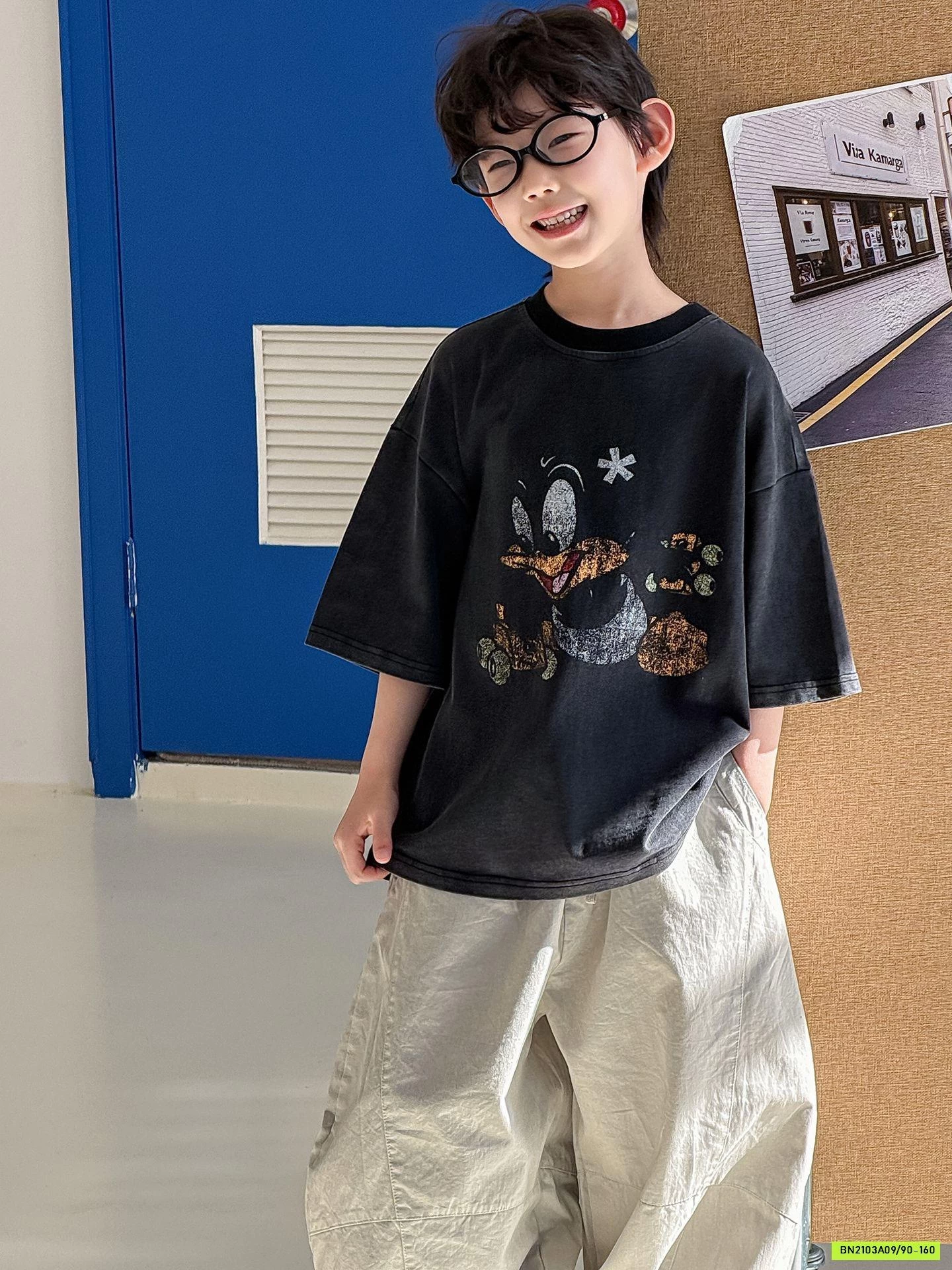 ÁO THUN DONAL XÁM MIX QUẦN BAGGY GIÓ