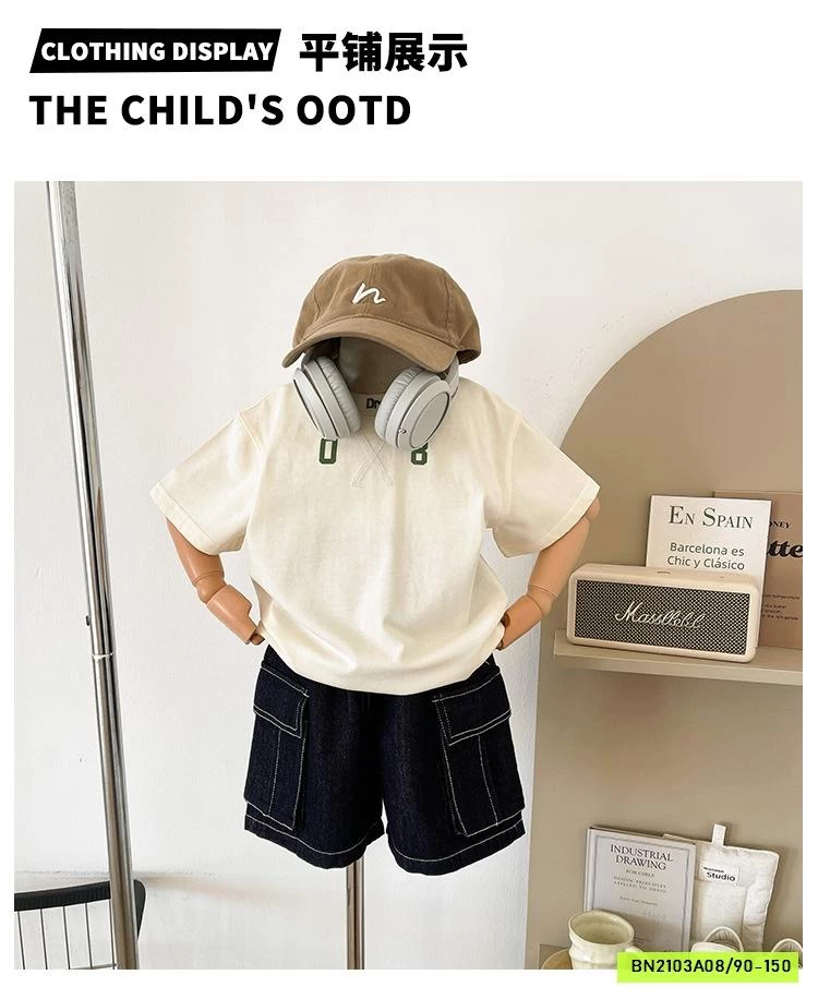 SHORT DENIM TÚI HỘP CHUANCHUANMA