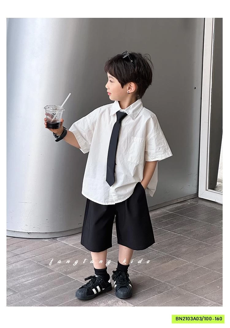 SÉT SƠ MI MIX SHORT ÂU CÔNG TỬ