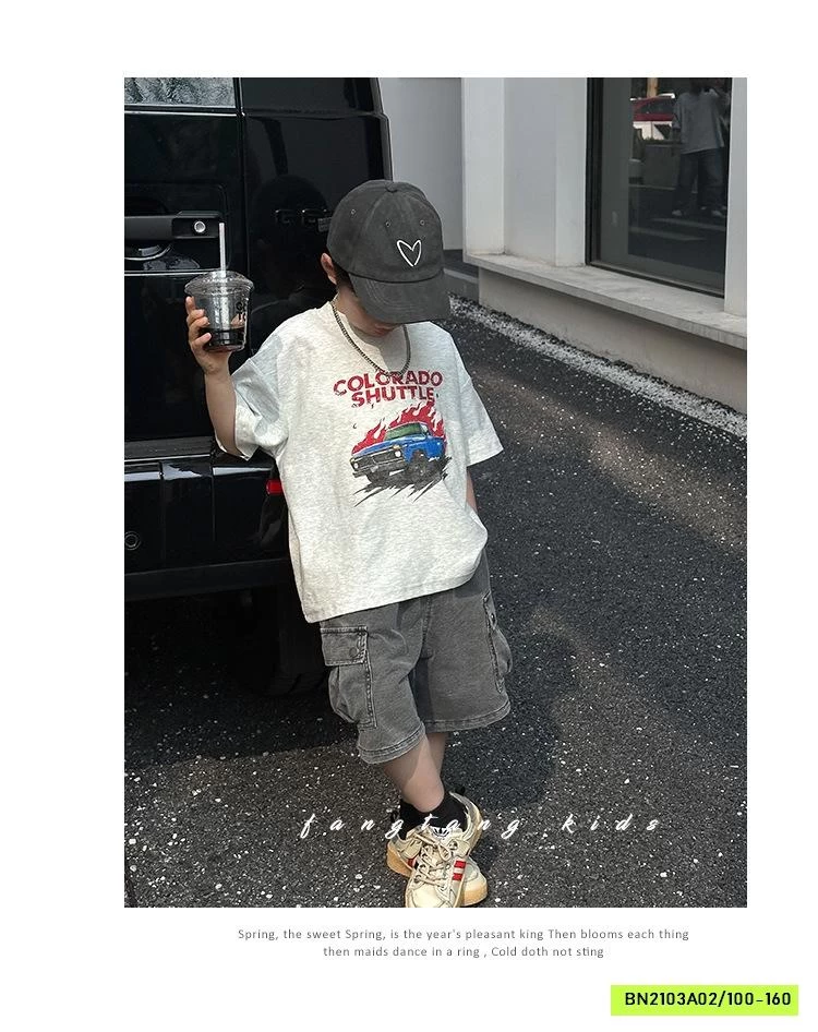 ÁO THUN OTO XÁM MUỐI TIÊU