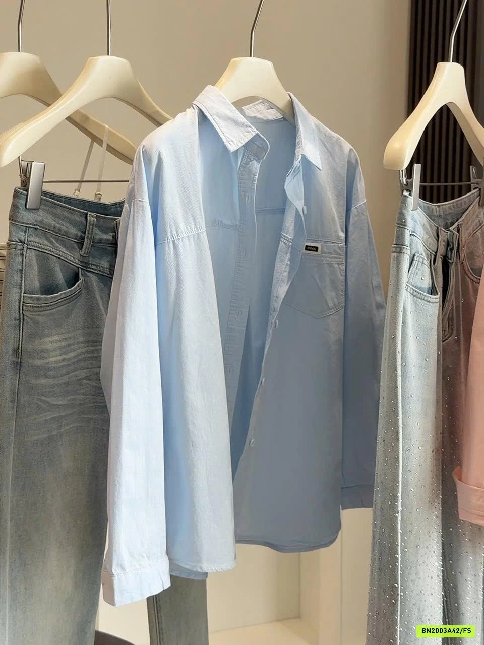 ÁO SƠ MI NỮ ANNA