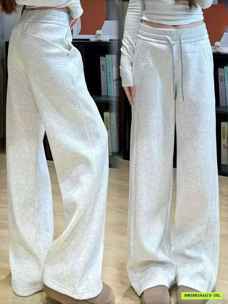 QUẦN NỈ THỂ THAO DÁNG RỘNG