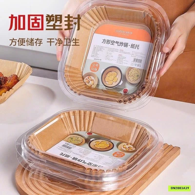 SÉT 200 GIẤY LÓT NỒI CHIÊN KHÔNG DẦU