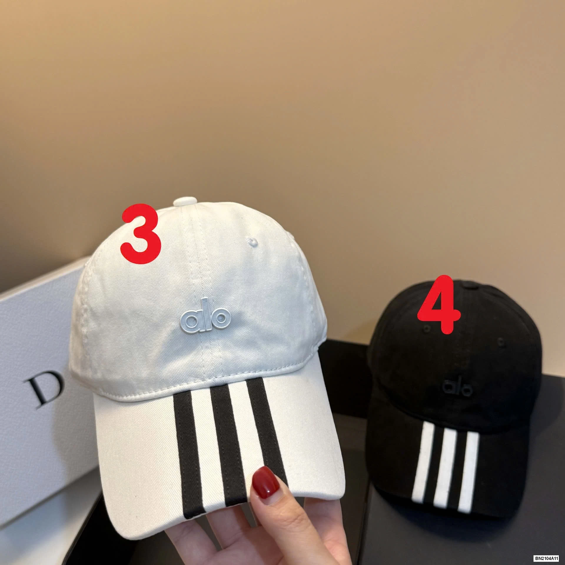 MŨ KẾT PHỐI 3 SỌC