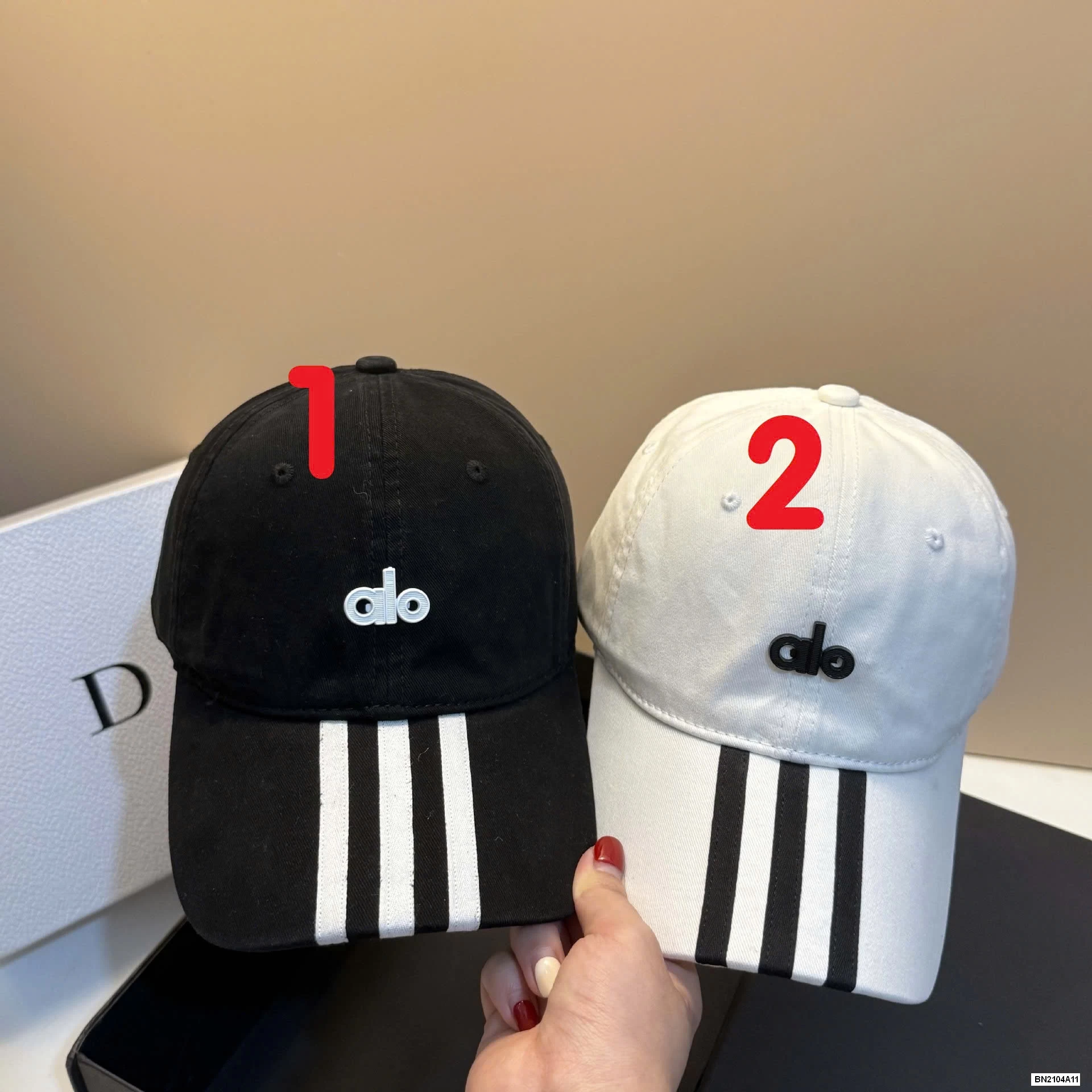 MŨ KẾT PHỐI 3 SỌC