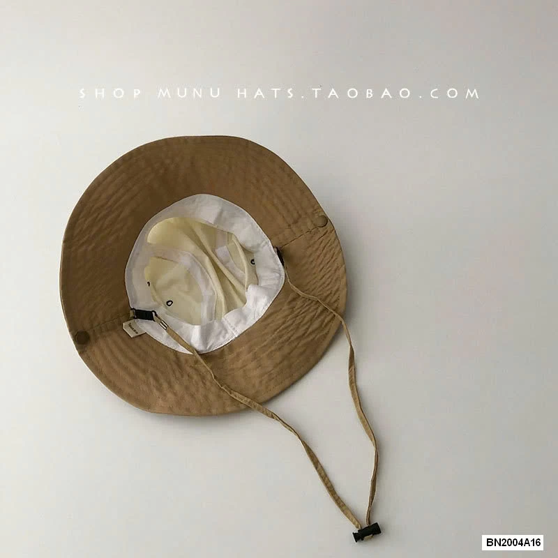 MŨ BÈO THÊU CHỮ CAO BỒI