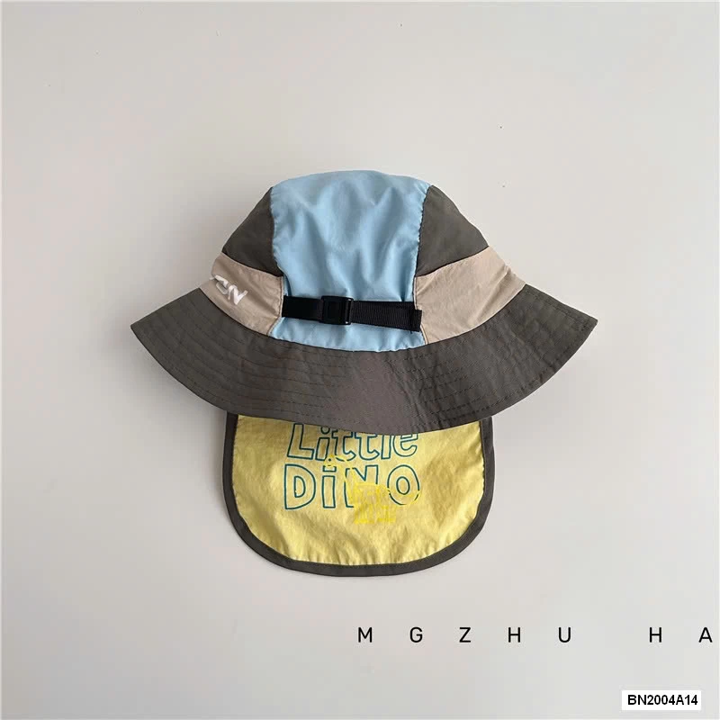 MŨ CHỐNG NẮNG KÈM VẠT CHE PHỐI MÀU