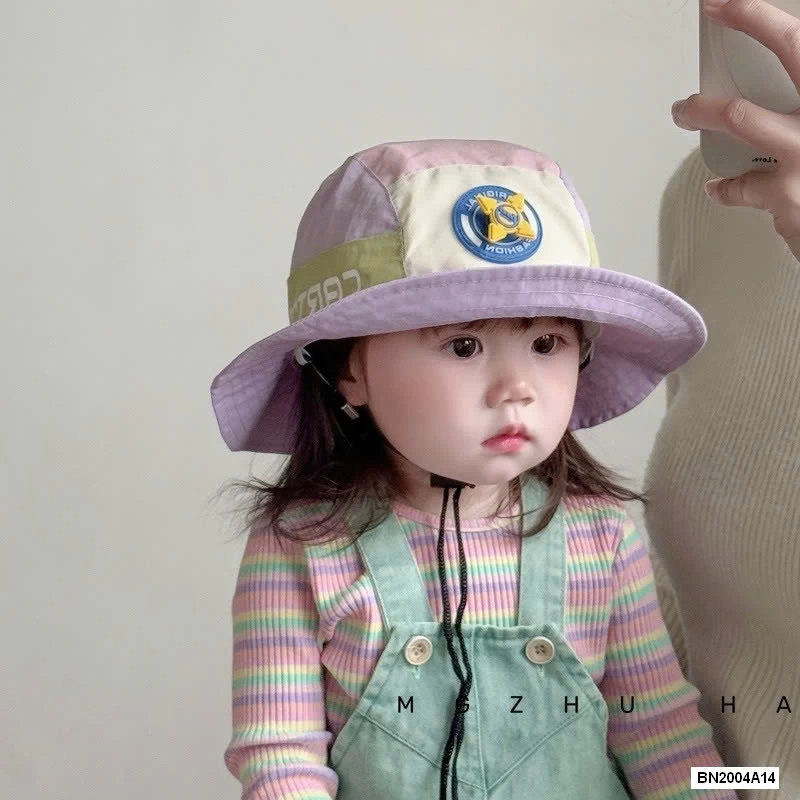 MŨ CHỐNG NẮNG KÈM VẠT CHE PHỐI MÀU