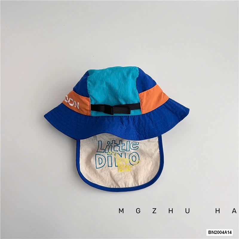 MŨ CHỐNG NẮNG KÈM VẠT CHE PHỐI MÀU